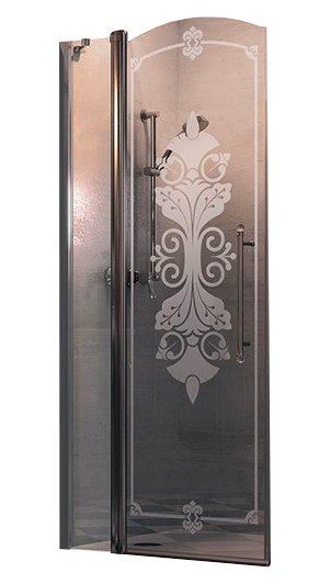 Фото товара Душевая дверь в нишу Huppe Design victorian DV0302.092.319