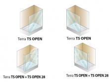 Фото товара Душевые перегородки Kolpa-san Terra Open TS 120