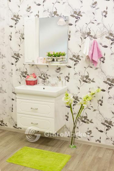 Фото товара Комплект мебели для ванной подвесной Sanflor Ксения 70