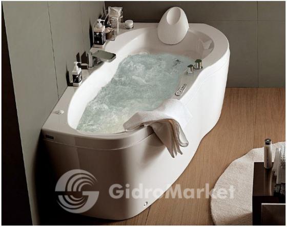 Фото товара Асимметричная ванна Albatros Wellness Movida 160