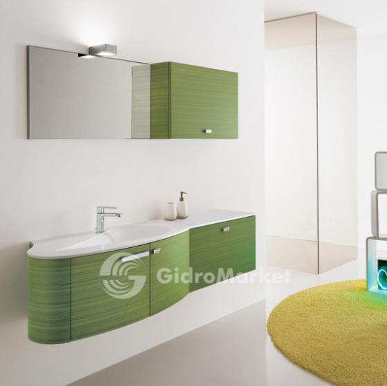 Фото товара Мебель для ванной Novello Trend Композиция Т 07