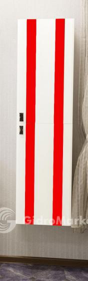 Фото товара Пенал Sanflor Бэтта R/L белый с красными вставками