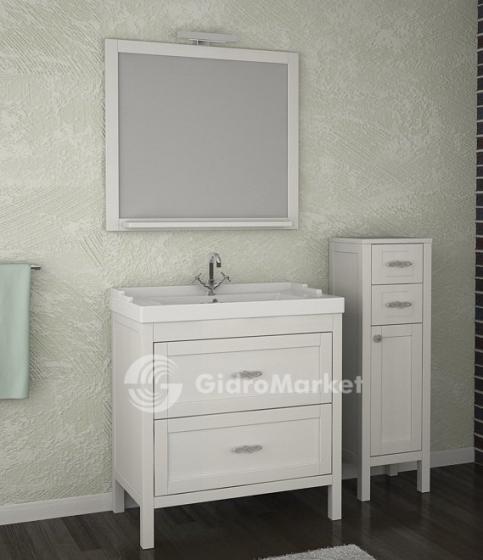 Фото товара Мебель для ванной АСБ Мебель Римини 80 белый