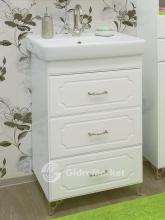 Фото товара Комплект мебели для ванной на опорах Sanflor Ксения 60