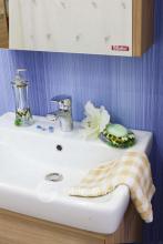 Фото товара Комплект мебели для ванной Sanflor Ларго 2 80 швейцарский вяз