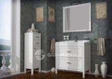Фото товара Мебель для ванной АСБ Мебель Римини 80 белый