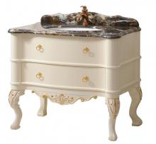 Фото товара Мебель для ванной Tessoro Viana ивори с золотом